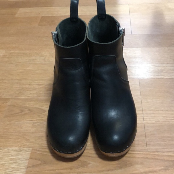 Swedish Hasbeens Zip It Emy Boots - Picture 4 of 7